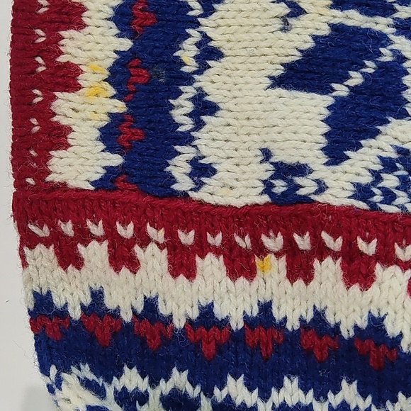 Carlos Gruber Vintage Wool Ski Hand Knitted Sweater - Picture 5 of 5